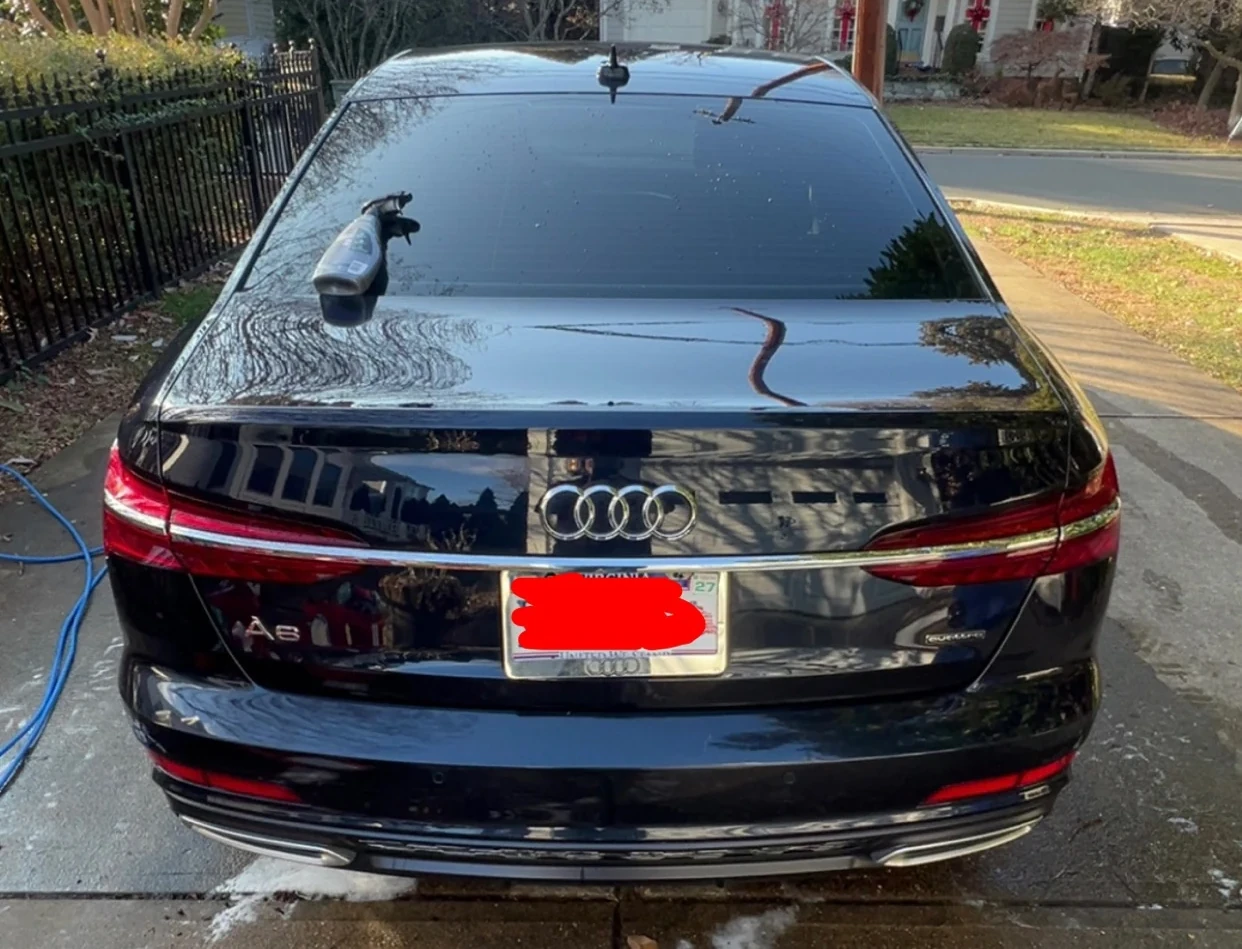 Audi finish after Detail VA detailing