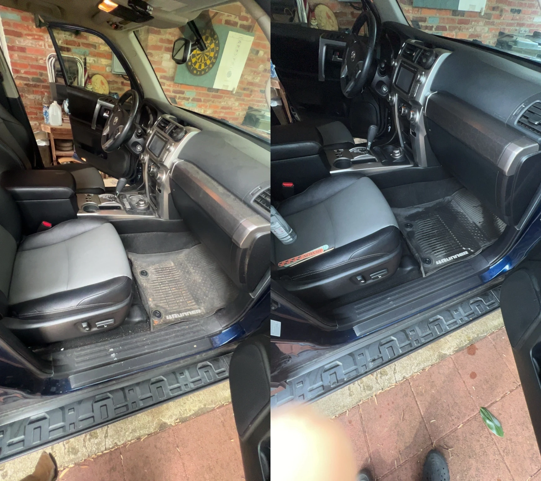Detailed vehicle interior