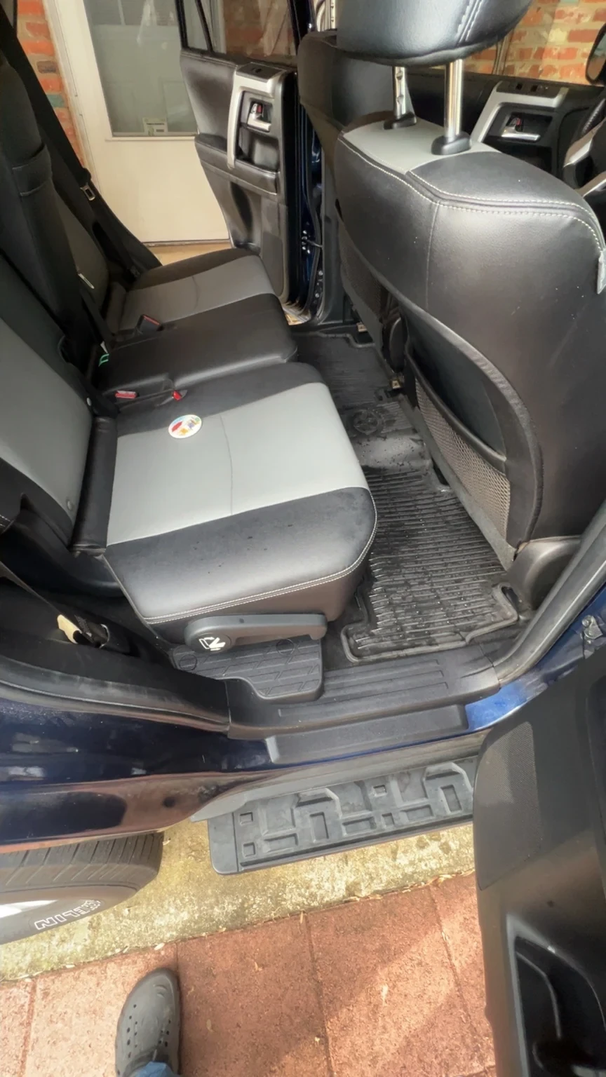 Rear cabin after interior detailing
